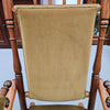 Edwardian Walnut Upholstered Rocking Chair | Antique & Vintage | Moonee Ponds Antiques | Australia Wide Delivery