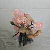 Vintage Cluster Of Pink Quartz& Jade Grapes & Leaves | Antique & Vintage | Moonee Ponds Antiques | Australia Wide Delivery
