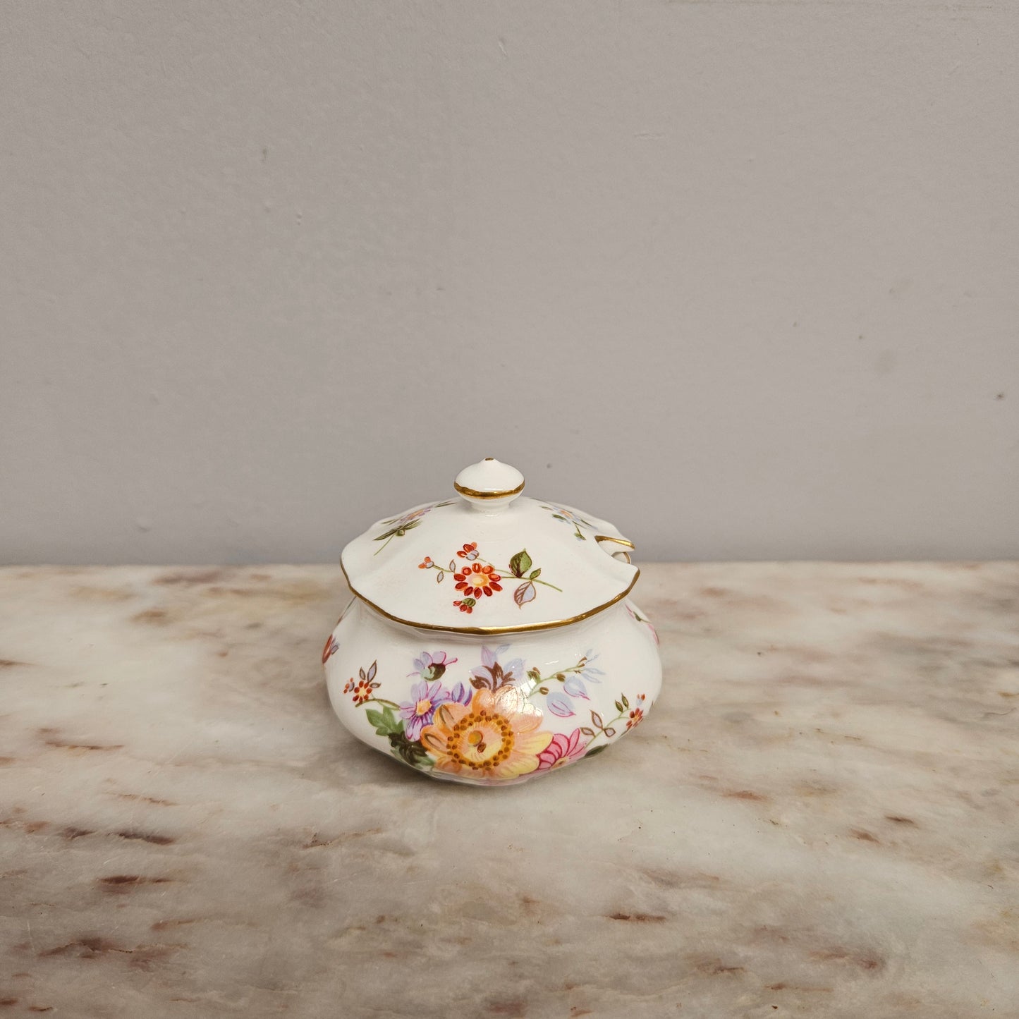 Vintage Royal Crown Derby Mustard Pot