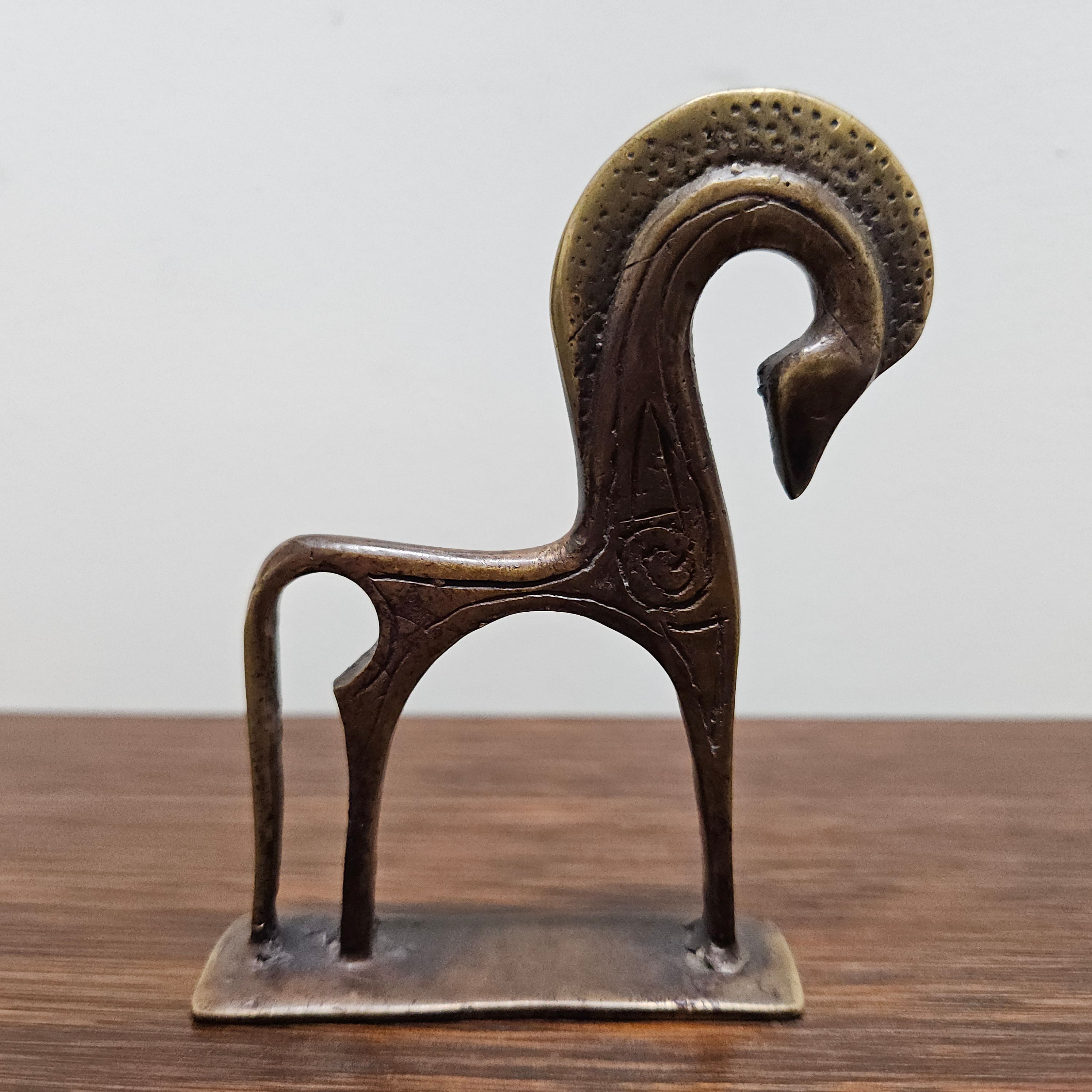 Antique Bronze Etruscan Style Horse Statue | Antique & Vintage | Moonee Ponds Antiques | Australia Wide Delivery