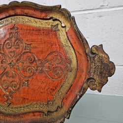 Decorative Italian Florentine Tray | Antique & Vintage | Moonee Ponds Antiques | Australia Wide Delivery