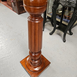 Vintage Mahogany Pedestal | Antique & Vintage | Moonee Ponds Antiques | Australia Wide Delivery