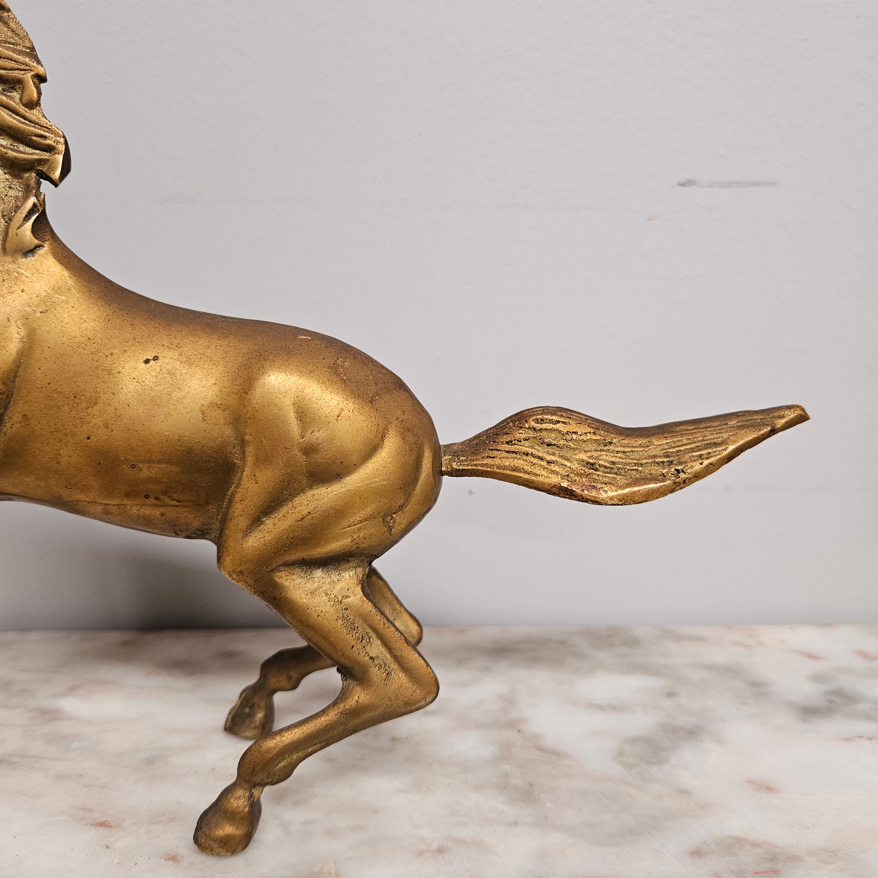 Vintage Bronze Standing Horse | Antique & Vintage | Moonee Ponds Antiques | Australia Wide Delivery