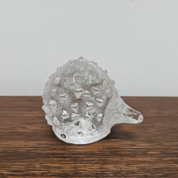 Pukeberg Sweden Glass Hedgehog | Antique & Vintage | Moonee Ponds Antiques | Australia Wide Delivery