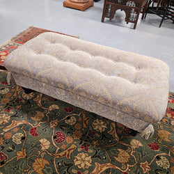 Large Vintage Upholstered Ottoman | Antique & Vintage | Moonee Ponds Antiques | Australia Wide Delivery