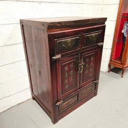 Vintage Chinese Two Door Cabinet | Antique & Vintage | Moonee Ponds Antiques | Australia Wide Delivery