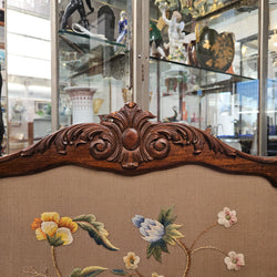 Tapestry & Timber Fire Screen | Antique & Vintage | Moonee Ponds Antiques | Australia Wide Delivery