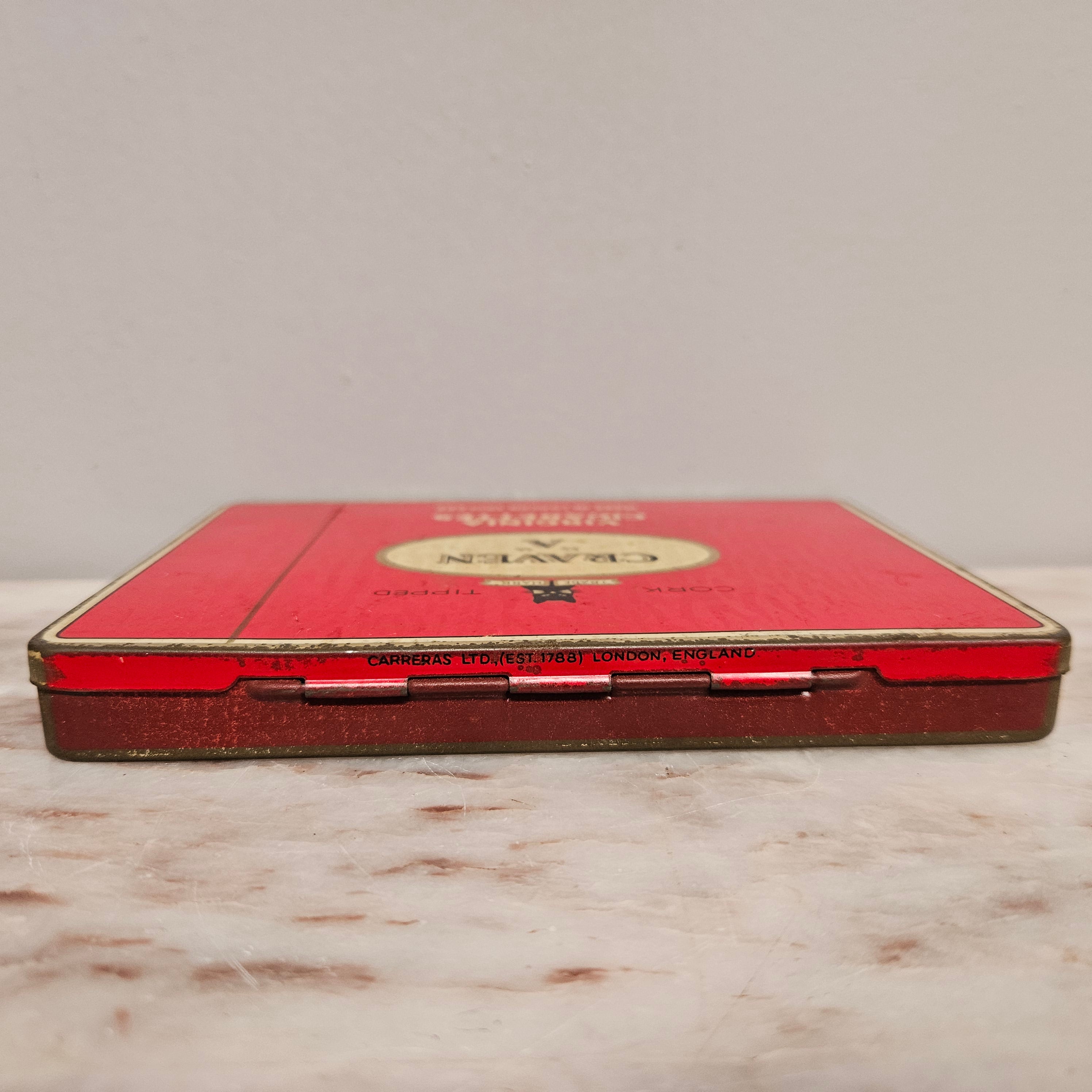 Vintage Craven "A" Tin | Antique & Vintage | Moonee Ponds Antiques | Australia Wide Delivery