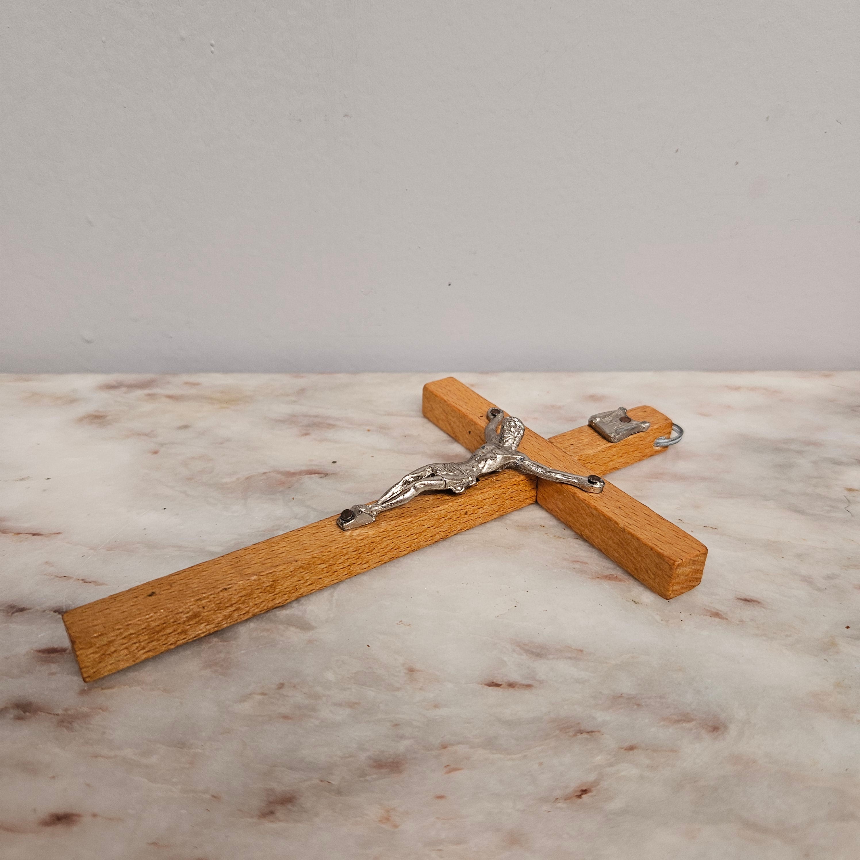 Vintage wooden crucifix | Antique & Vintage | Moonee Ponds Antiques | Australia Wide Delivery