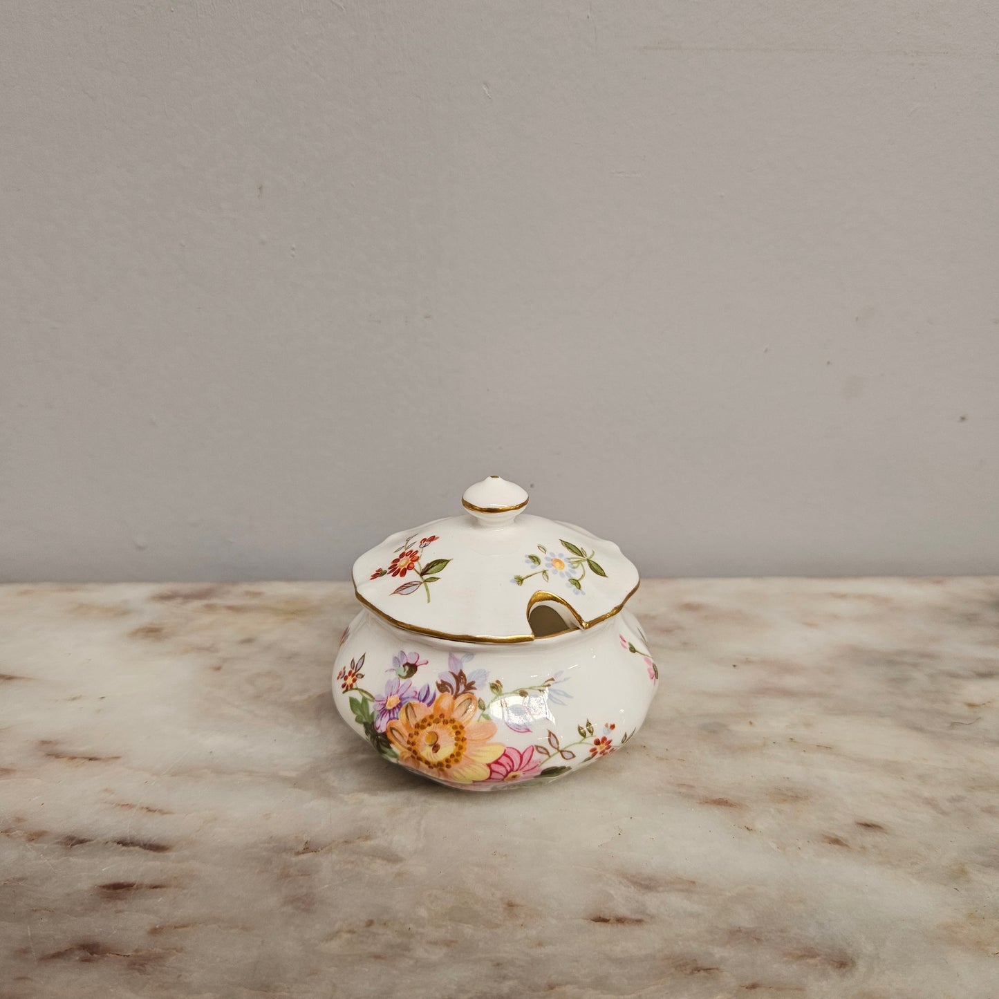 Vintage Royal Crown Derby Mustard Pot