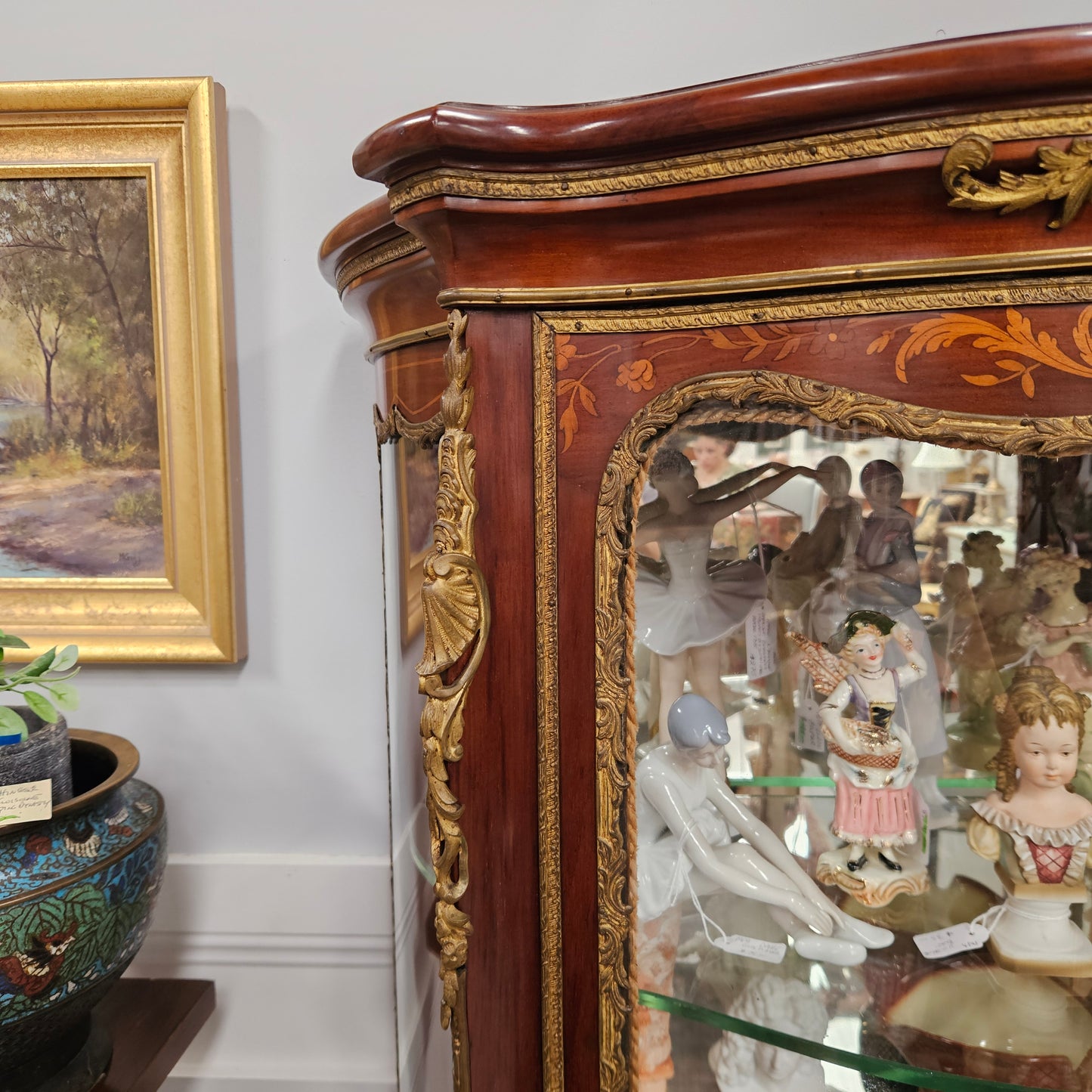 Louis 15th style 19th Century Vitrine