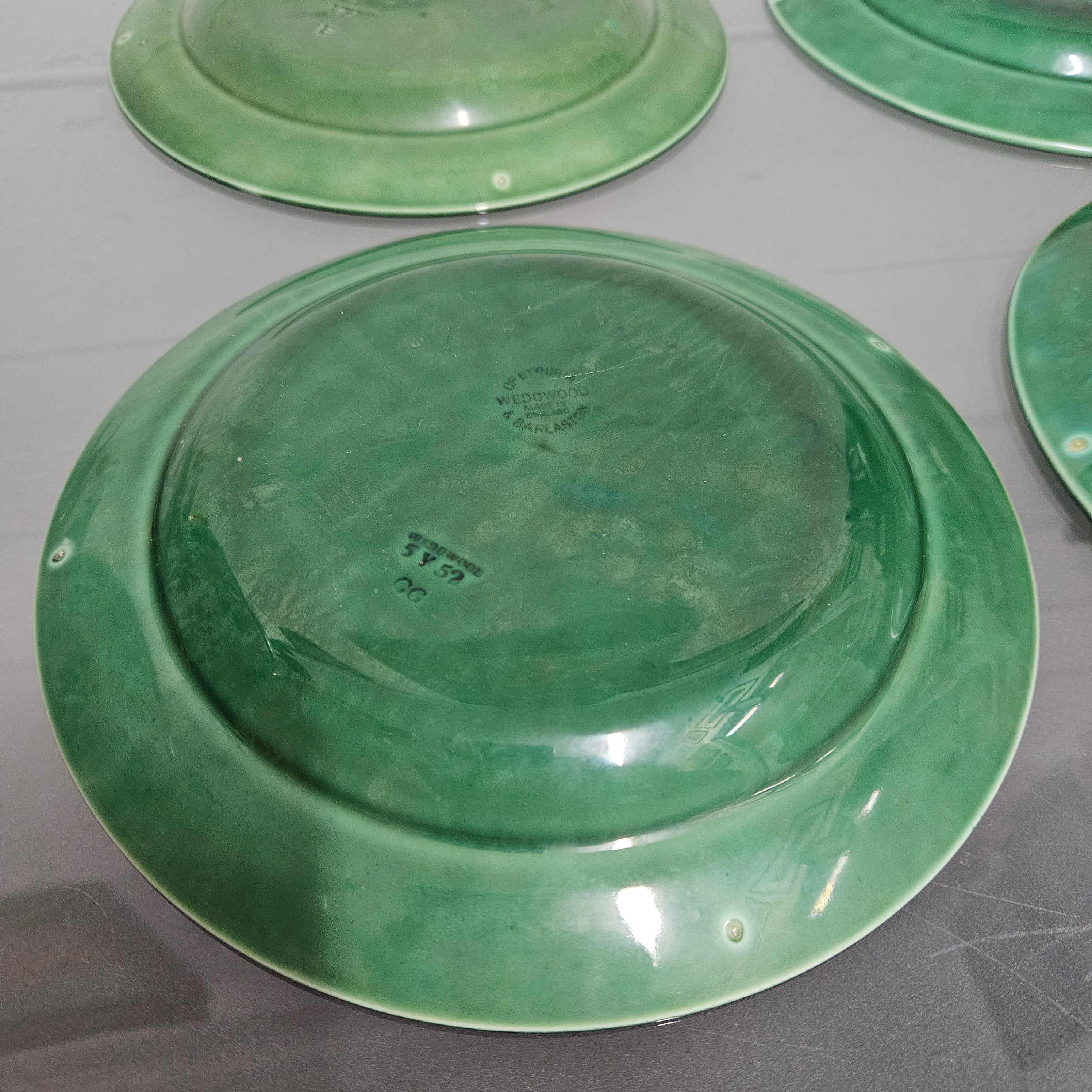 Antique Set of Four Majolica Plates | Antique & Vintage | Moonee Ponds Antiques | Australia Wide Delivery
