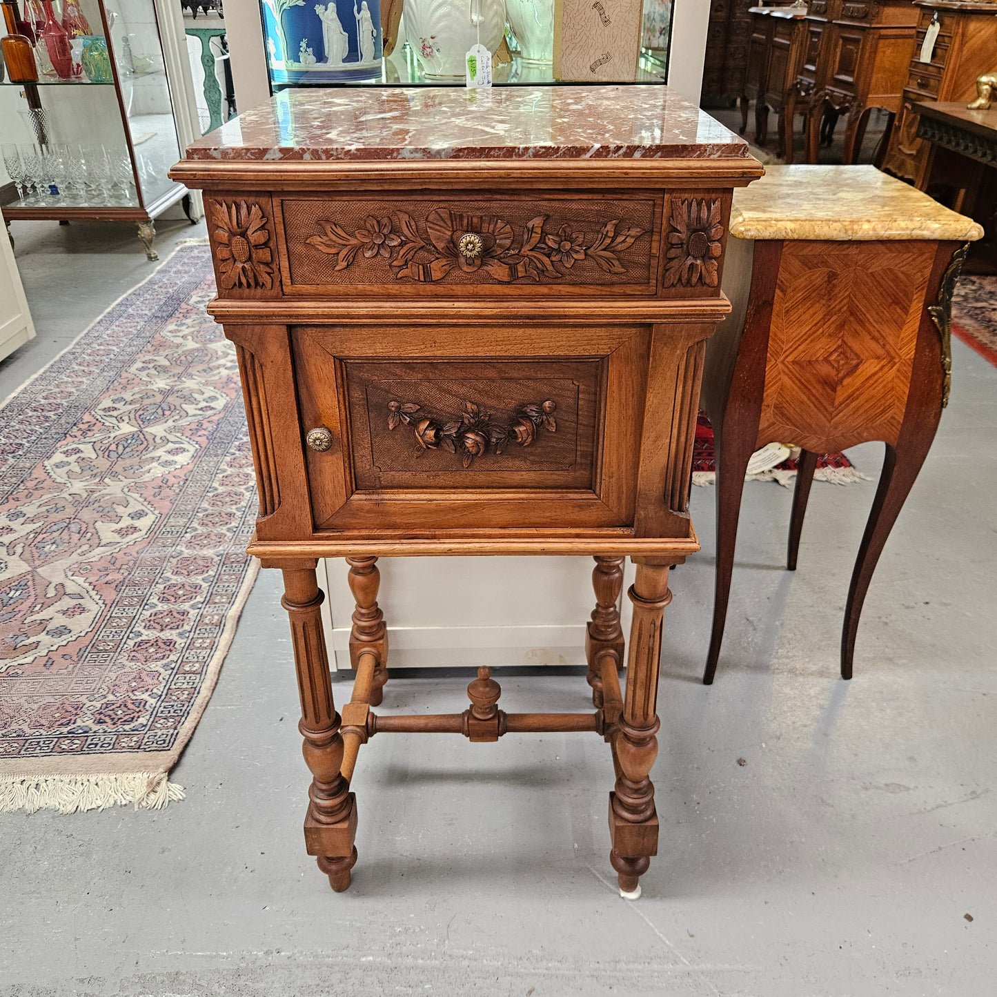 Louis XVI Style Single Bedside Table