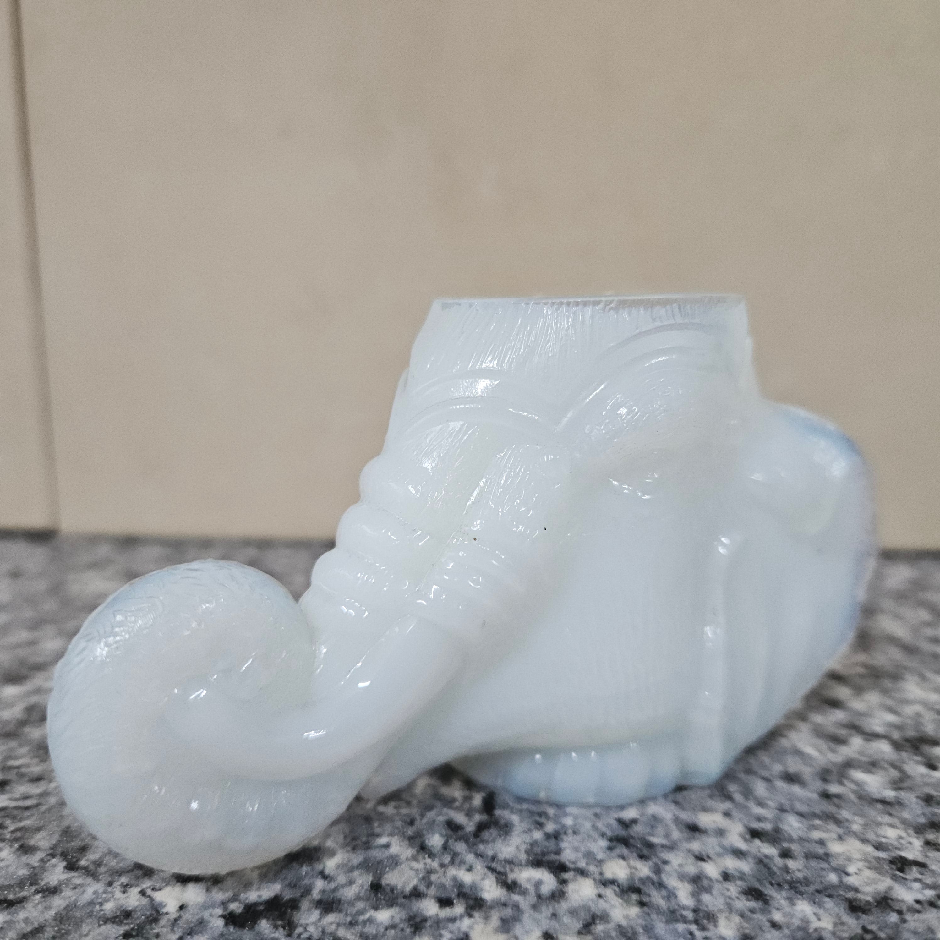 Vintage Opaline Glass Elephant | Antique & Vintage | Moonee Ponds Antiques | Australia Wide Delivery