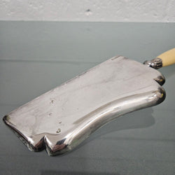 Antique EPNS Silver & Ivory Crumb Catcher | Antique & Vintage | Moonee Ponds Antiques | Australia Wide Delivery