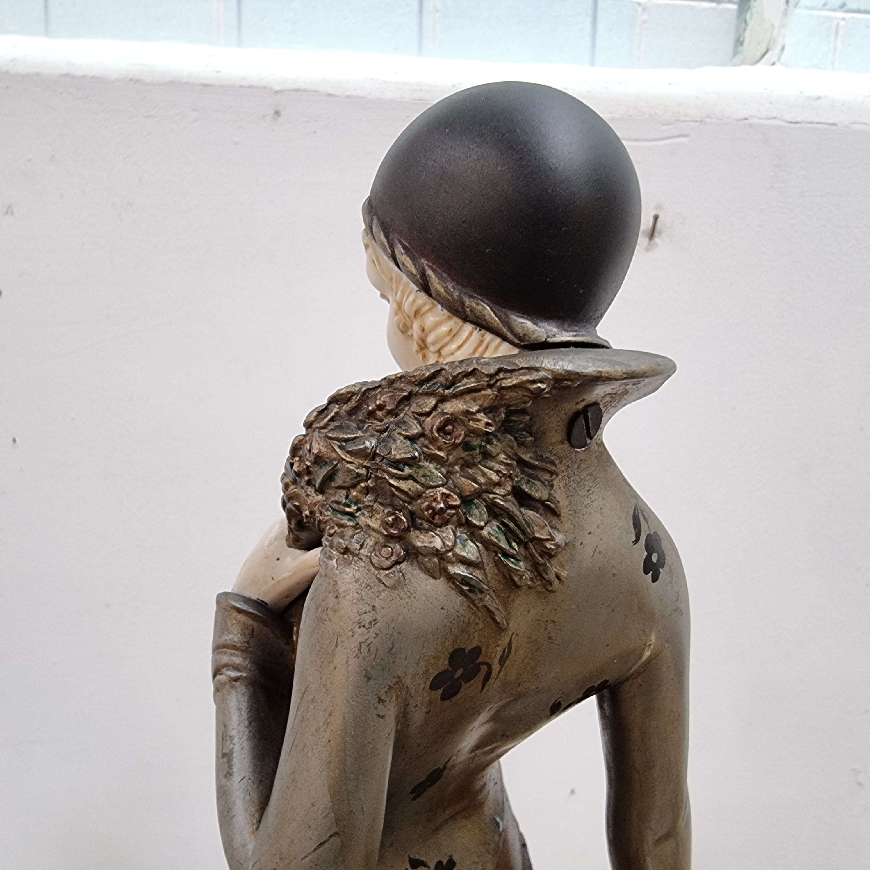 “Friends” Lady With Greyhounds Statue by Demétre Haralamb Chiparus | Antique & Vintage | Moonee Ponds Antiques | Australia Wide Delivery