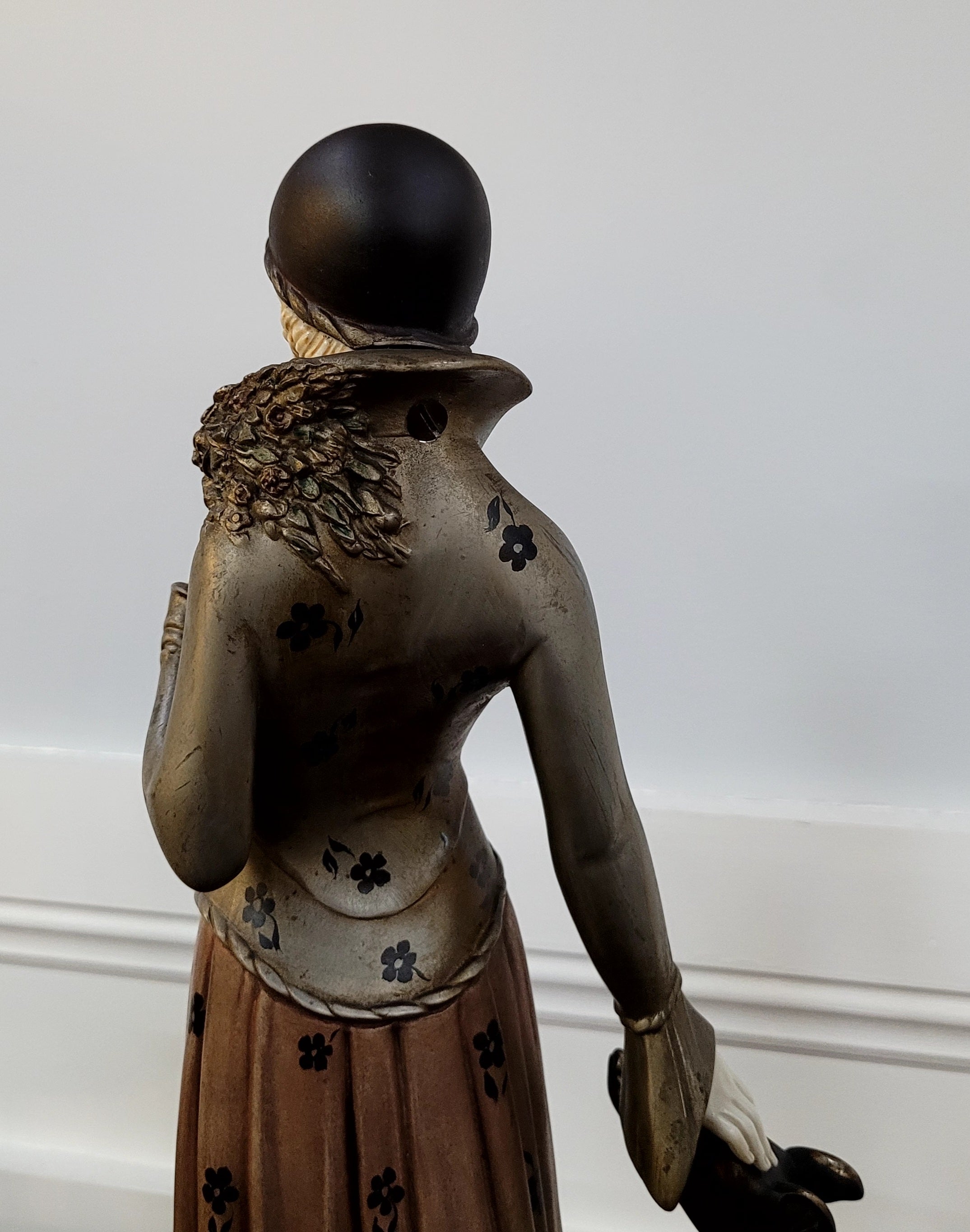 “Friends” Lady With Greyhounds Statue by Demétre Haralamb Chiparus | Antique & Vintage | Moonee Ponds Antiques | Australia Wide Delivery