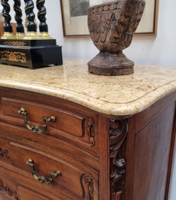 Beautifully Louis XV Style French Walnut Commode | Antique & Vintage | Moonee Ponds Antiques | Australia Wide Delivery