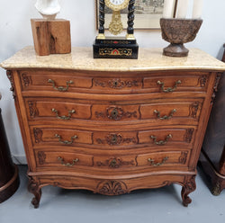 Beautifully Louis XV Style French Walnut Commode | Antique & Vintage | Moonee Ponds Antiques | Australia Wide Delivery