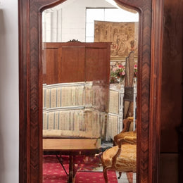 Antique Louis XV Style Rosewood Single Door Armoire