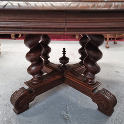 Stunning Converted French Oak Coffee Table | Antique & Vintage | Moonee Ponds Antiques | Australia Wide Delivery