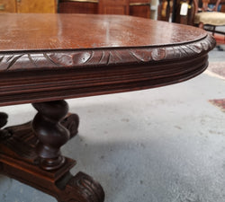 Stunning Converted French Oak Coffee Table | Antique & Vintage | Moonee Ponds Antiques | Australia Wide Delivery