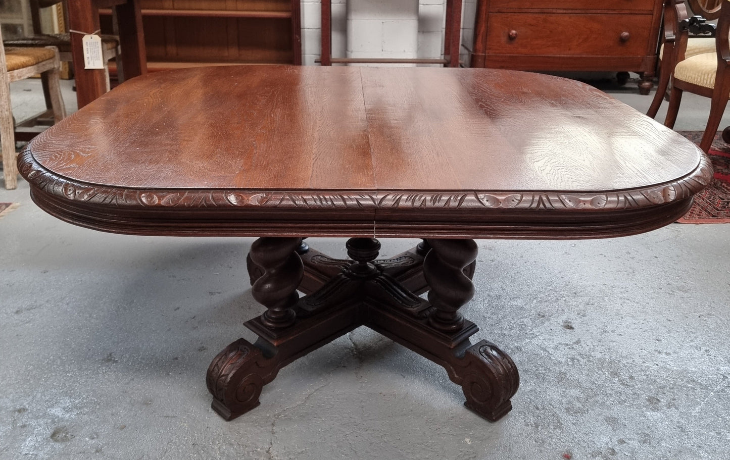 Stunning Converted French Oak Coffee Table