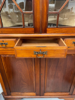Rare Australian Blackwood Corner Display Cabinet | Antique & Vintage | Moonee Ponds Antiques | Australia Wide Delivery