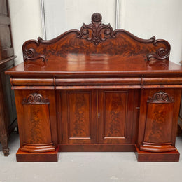 Stunning Flame Mahogany Victorian Sideboard
