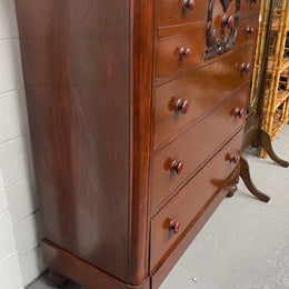 Late Victorian Cedar Chest of Drawers