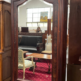 Antique Louis XV Style Rosewood Single Door Armoire