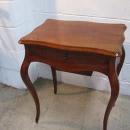 French Mahogany Louis XV Style Sewing Table