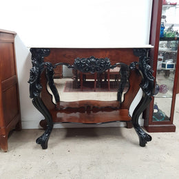 French Baroque Style Console Table