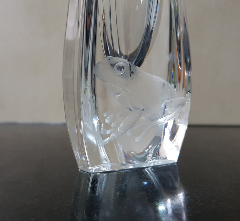 Anne Dybka Baccarat Crystal Vase