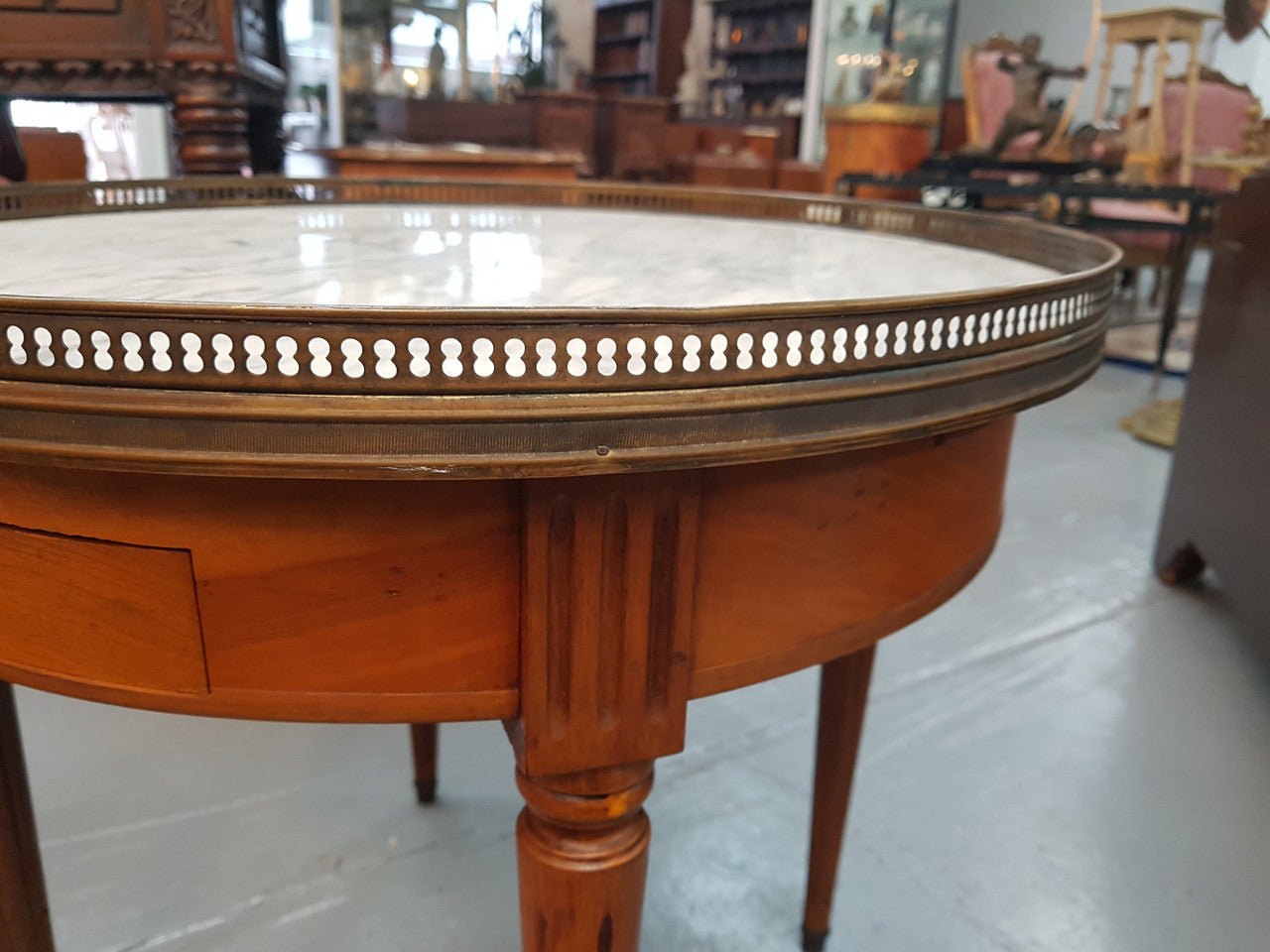 French Louis XVI Style Bouillotte Table | Antique & Vintage | Moonee Ponds Antiques | Australia Wide Delivery