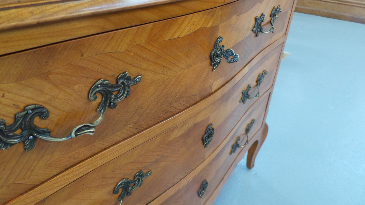 French Louis XV Style Cherrywood Commode | Antique & Vintage | Moonee Ponds Antiques | Australia Wide Delivery
