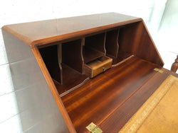 Chippendale Style Walnut & Burr Walnut Writing Bureau | Antique & Vintage | Moonee Ponds Antiques | Australia Wide Delivery