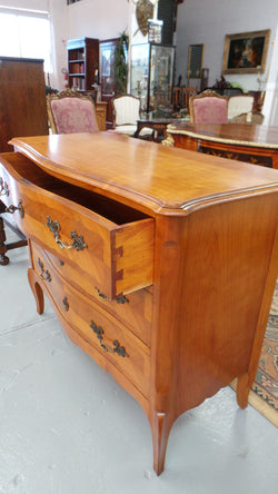 French Louis XV Style Cherrywood Commode | Antique & Vintage | Moonee Ponds Antiques | Australia Wide Delivery