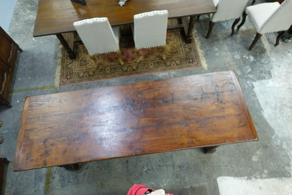 2.4 Meter French Oak Farmhouse Dining Table | Antique & Vintage | Moonee Ponds Antiques | Australia Wide Delivery