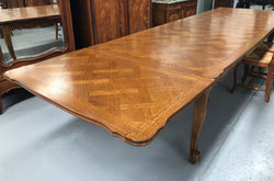 Stunning French Louis XVth style large Extension table | Antique & Vintage | Moonee Ponds Antiques | Australia Wide Delivery