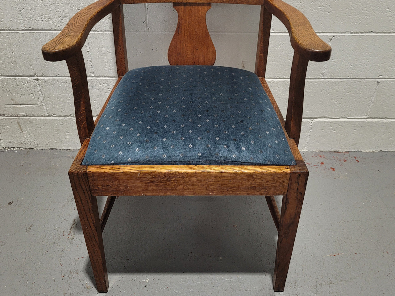 Arts & Crafts Style Upholstered Armchair | Antique & Vintage | Moonee Ponds Antiques | Australia Wide Delivery