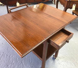 Drinks Trolley That Opens To A Table | Antique & Vintage | Moonee Ponds Antiques | Australia Wide Delivery