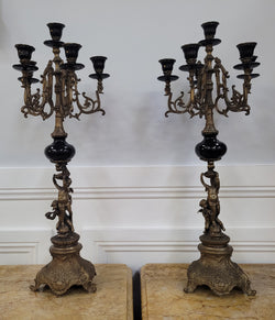 Vintage Pair of Decorative Candlesticks | Antique & Vintage | Moonee Ponds Antiques | Australia Wide Delivery