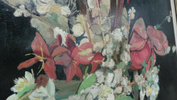 Impressive Belgium Still Life Oil On Board | Antique & Vintage | Moonee Ponds Antiques | Australia Wide Delivery