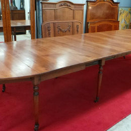 French Cherry wood 19th Century Extension Table