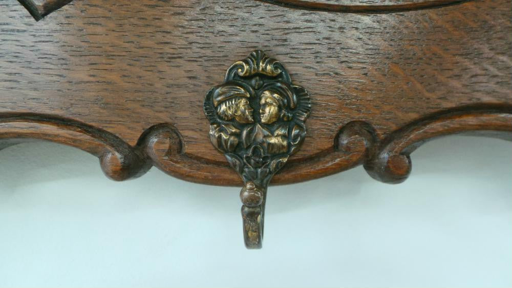 Sensational French Coat Wall Rack | Antique & Vintage | Moonee Ponds Antiques | Australia Wide Delivery
