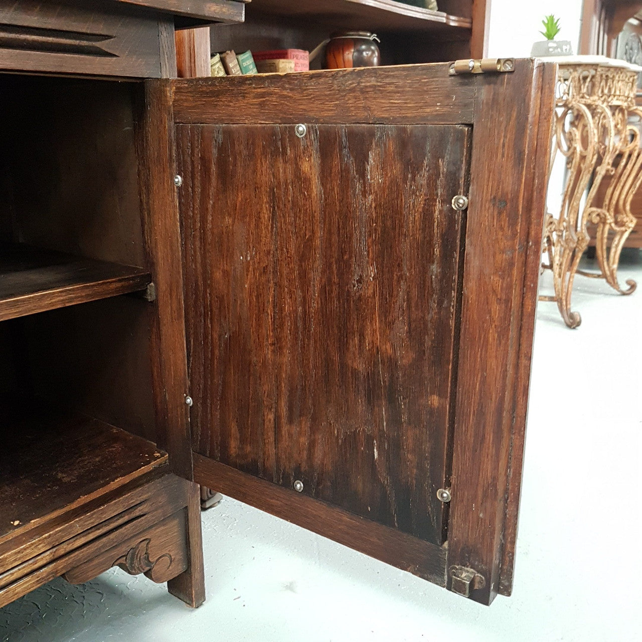 French Oak Carved Cabinet | Antique & Vintage | Moonee Ponds Antiques | Australia Wide Delivery