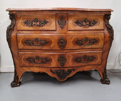 Grand 19th Century French Bombe Marble Top Commode | Antique & Vintage | Moonee Ponds Antiques | Australia Wide Delivery