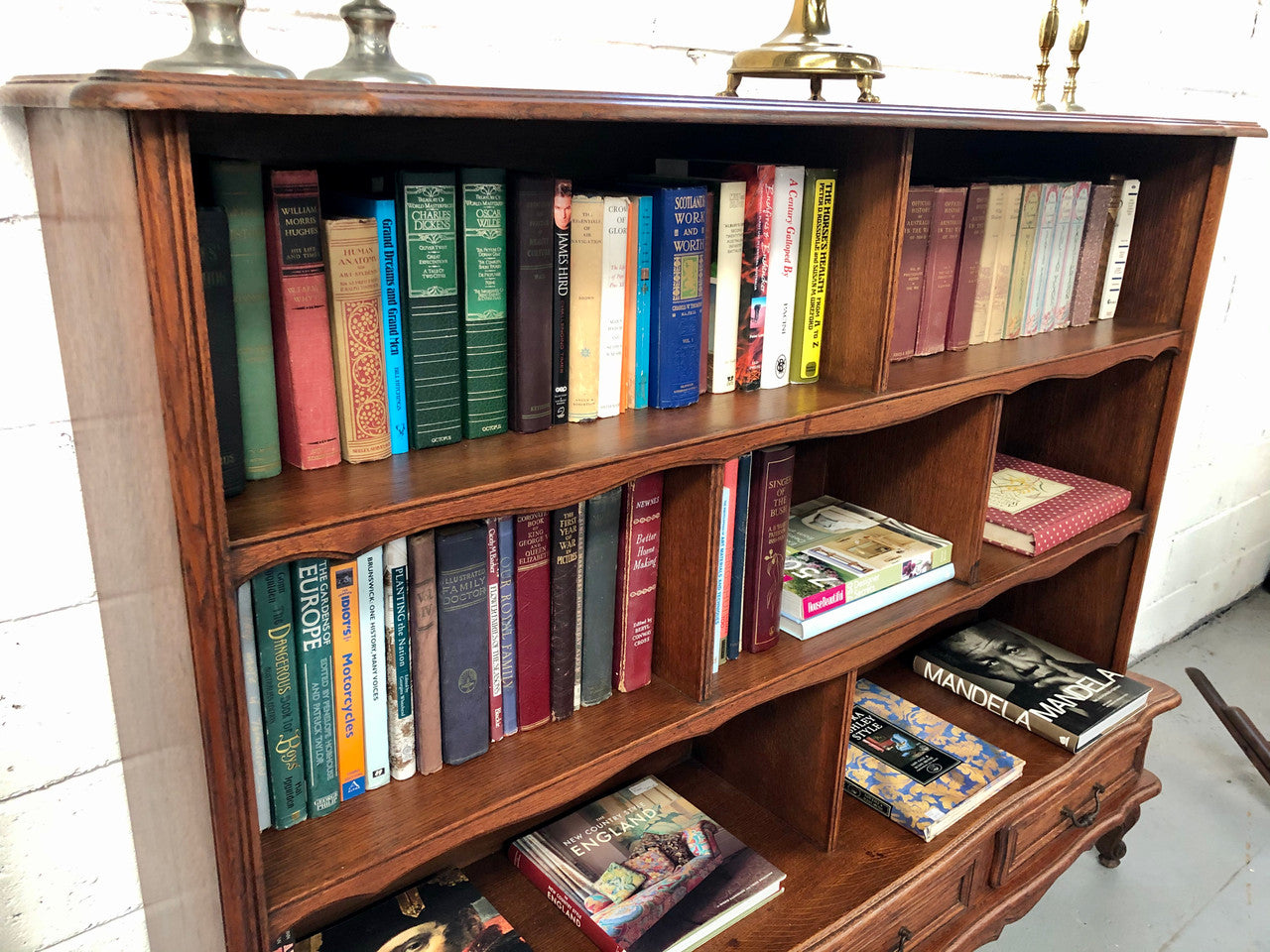 Beautiful French Oak Bookcase | Antique & Vintage | Moonee Ponds Antiques | Australia Wide Delivery