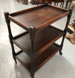 Lovely Oak Drinks Trolley | Antique & Vintage | Moonee Ponds Antiques | Australia Wide Delivery